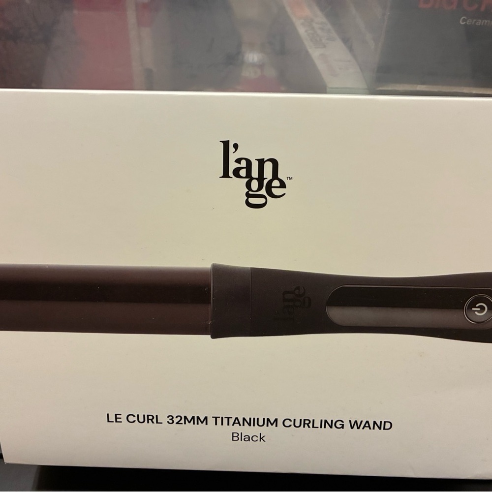 L'ange Black Curling Wand